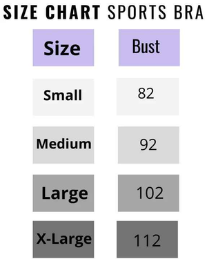 Heather Sports Bra -Charcoal - Libra Sport