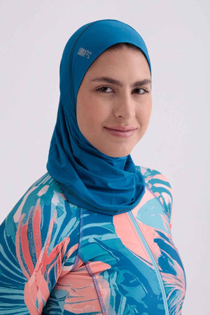 Ultra-Fit Swim Hijab - Petroleum - Libra Sport