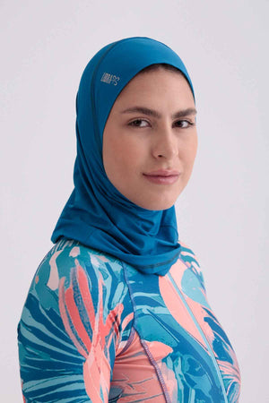 Ultra-Fit Swim Hijab - Petroleum - Libra Sport