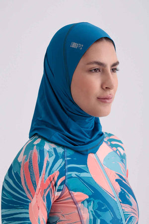 Ultra-Fit Swim Hijab - Petroleum - Libra Sport