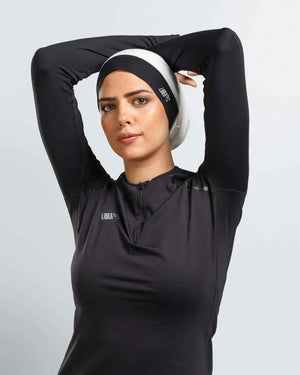 Neck Free Bandana - White - Libra Sport