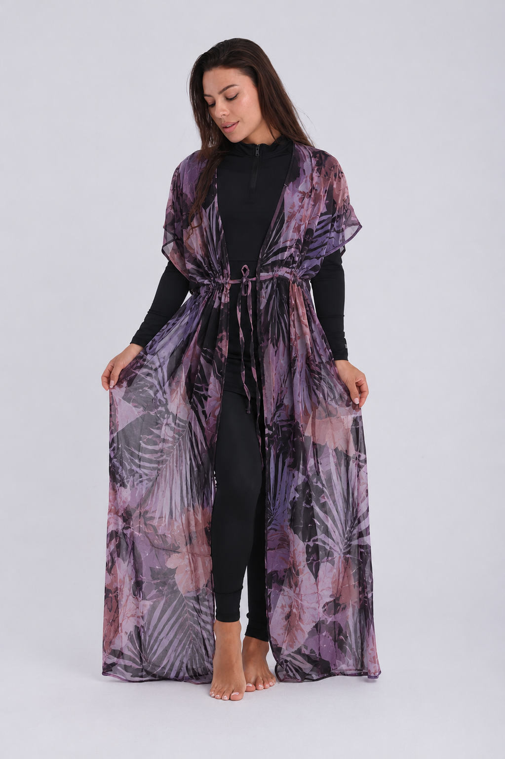 Cover Up Dress - Mulberry