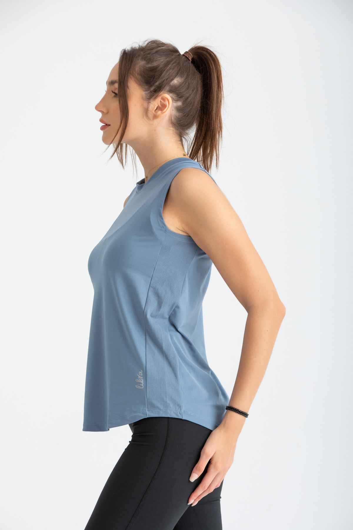 Tank Top - Petrol Blue - Libra Sport
