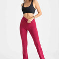 Flare Leggings - Rumba Red - Libra Sport