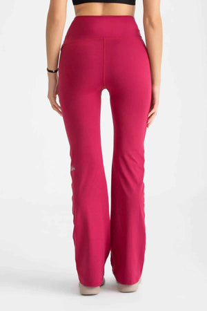 Flare Leggings - Rumba Red - Libra Sport