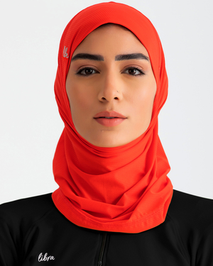 Hijab Light - Crimson Red - Libra Sport