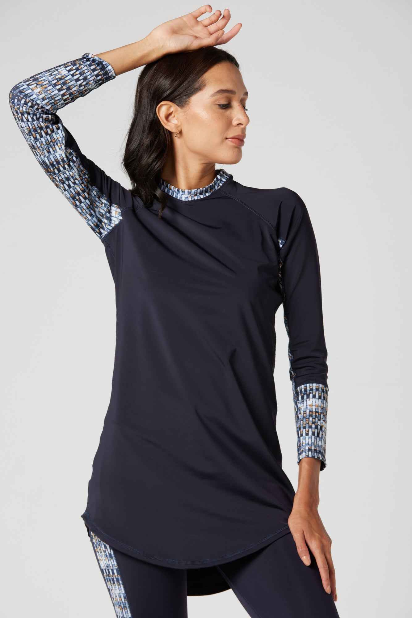 Ocean Sense Swimsuit - Navy Guatemala - Libra Sport