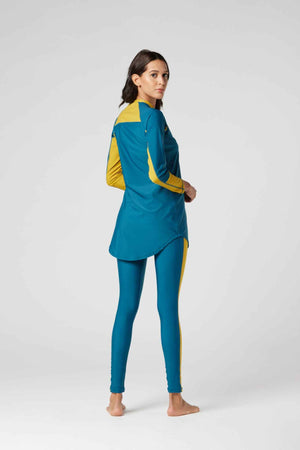 Ocean Sense Swimsuit - Golden Lagoon - Libra Sport