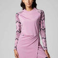 Motion Wave Swim Top - Mauve orchid - Libra Sport