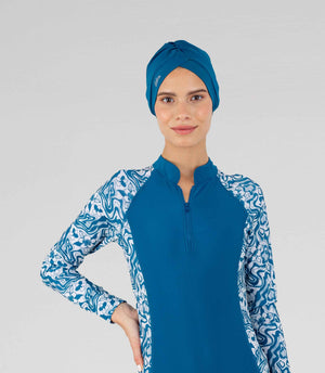 Sleek Swim Turban - Deep Lagoon - Libra Sport