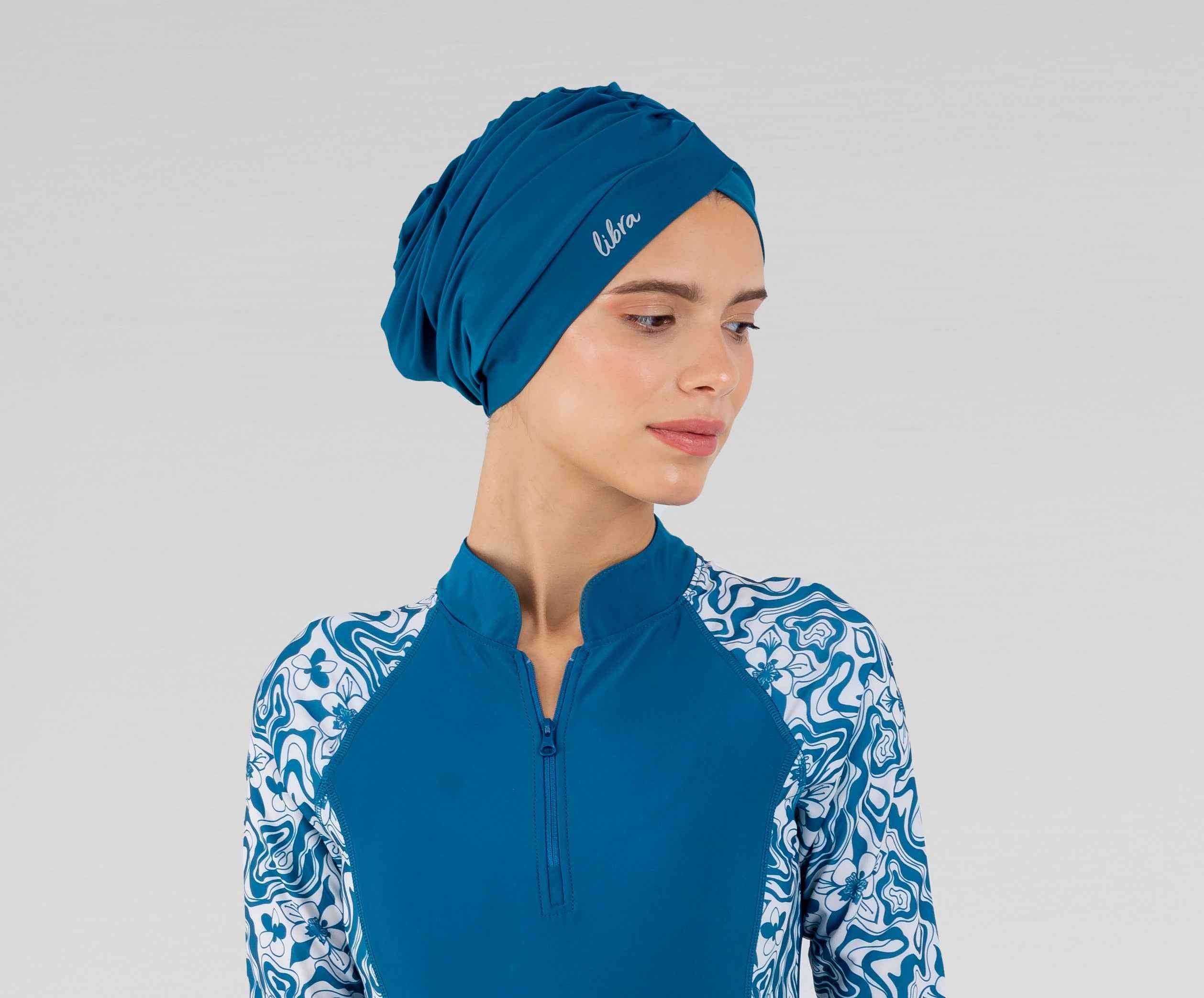 Sleek Swim Turban - Deep Lagoon - Libra Sport