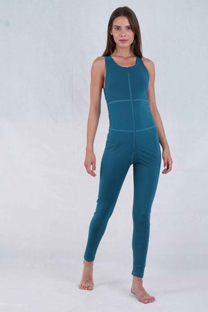 Motion Wave  Jumpsuit - Deep Lagoon - Libra Sport