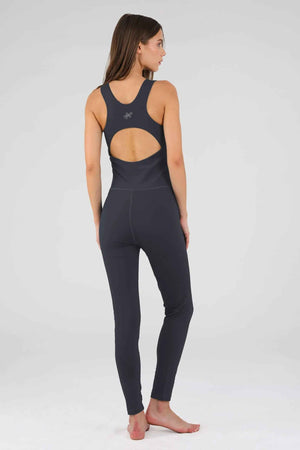 Motion Wave  Jumpsuit - Charcoal - Libra Sport