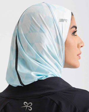 Hijab Light - Pyramid Print - Libra Sport