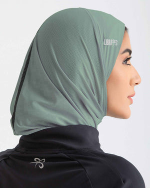 Hijab Light - Olive Green - Libra Sport