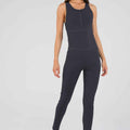 Motion Wave  Jumpsuit - Charcoal - Libra Sport
