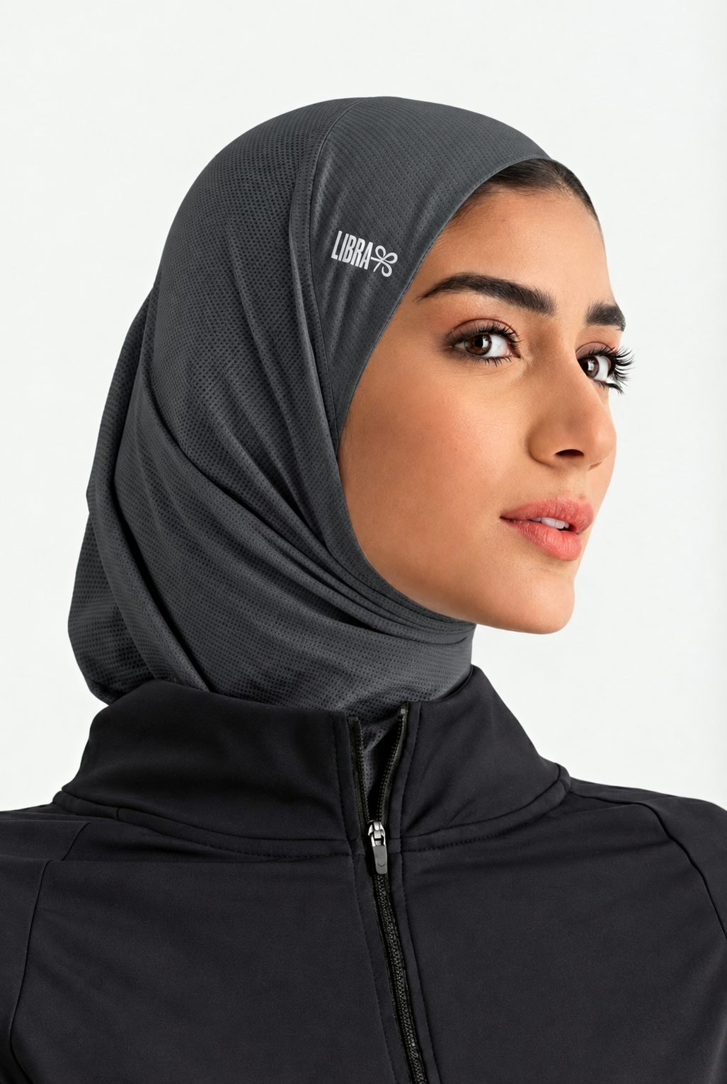 Hijab Light - Charcoal