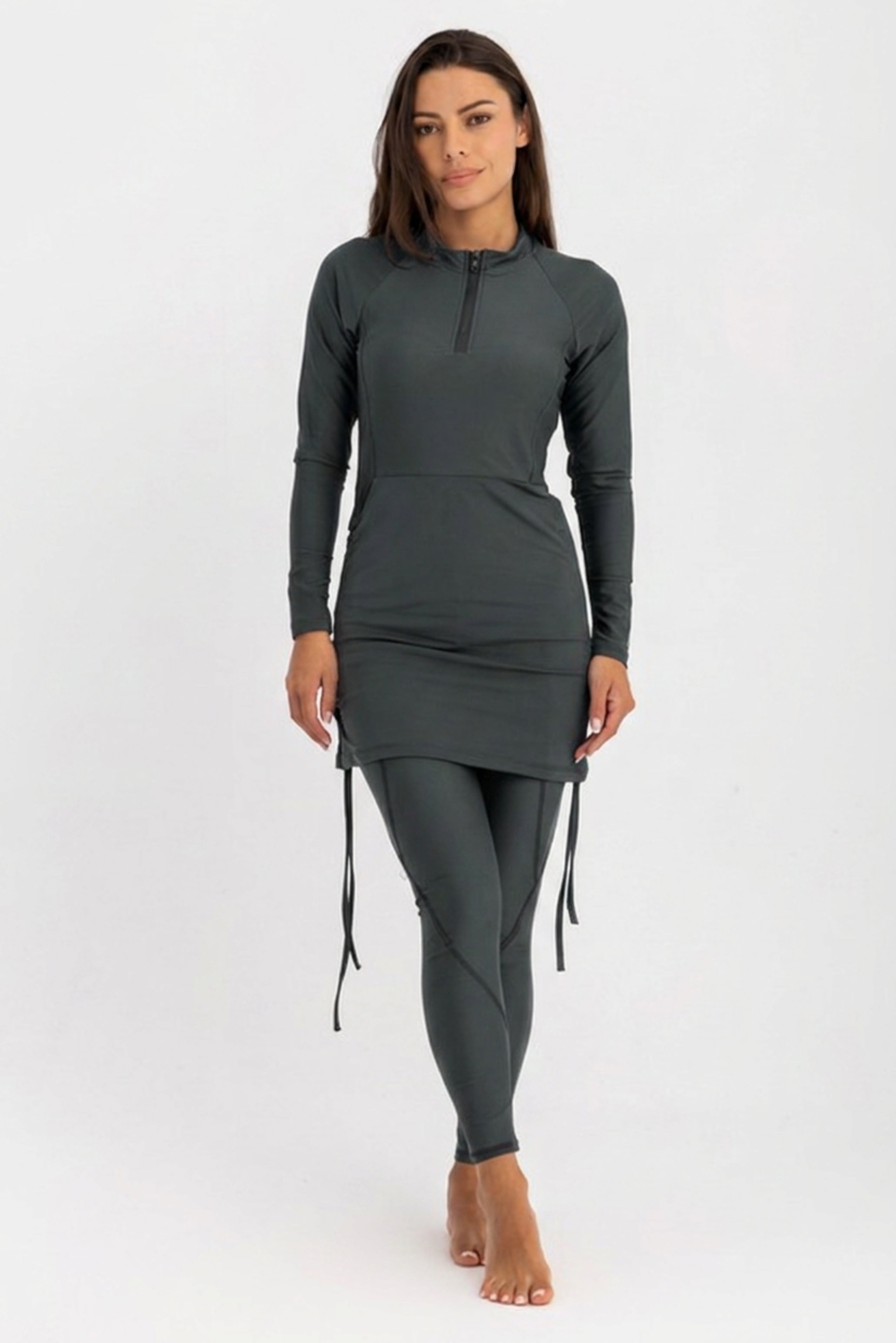 Contour Zip Top - Urban Chic