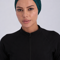 عمامة سباحة أنيقة - بيضاء
