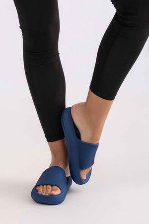 Beach Slides - Navy - Libra Sport