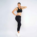 Compression Swim Bra -Black