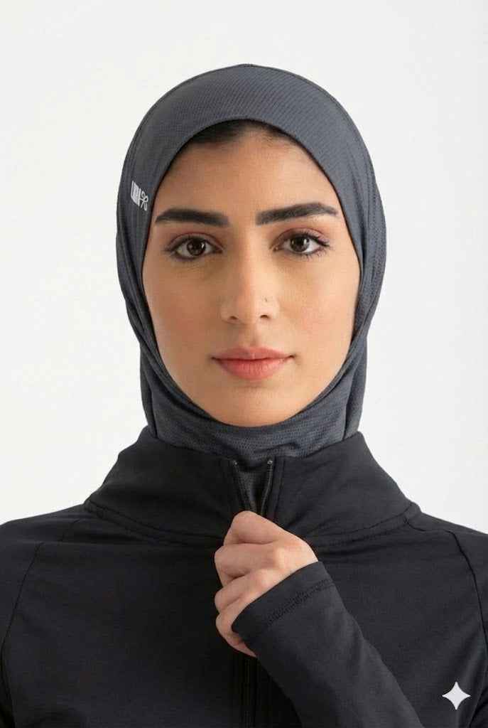 Hijab Light - Charcoal