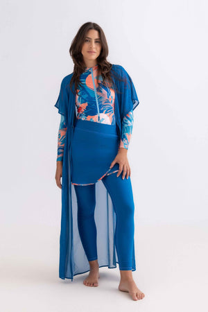 Chiffon Dress - Petroleum - Libra Sport