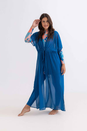 Chiffon Dress - Petroleum - Libra Sport