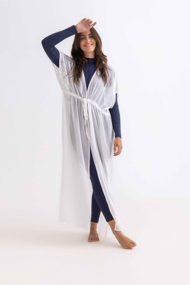 Chiffon Dress - White