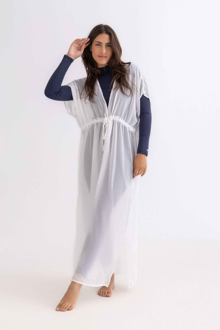 Chiffon Dress - White