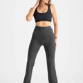 Flare Leggings -Charcoal