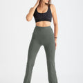 Flare Leggings - Olive