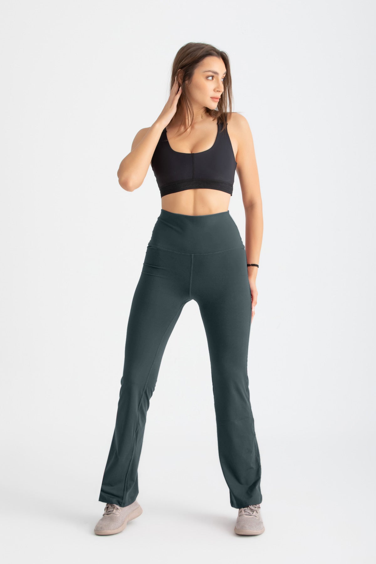 Flare Leggings - Teal