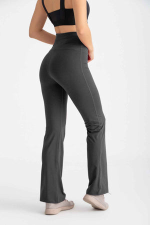 Flare Leggings -Charcoal