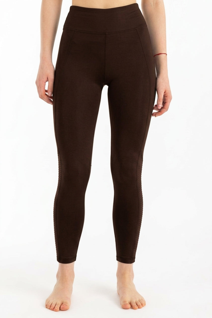 Swim Leggings - Brown