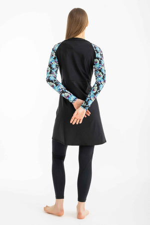 Motion Wave Swim Top - Meta Floral - Libra Sport