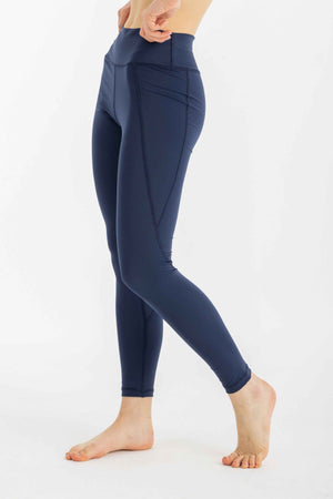 Swim Leggings - Midnight Blue - Libra Sport