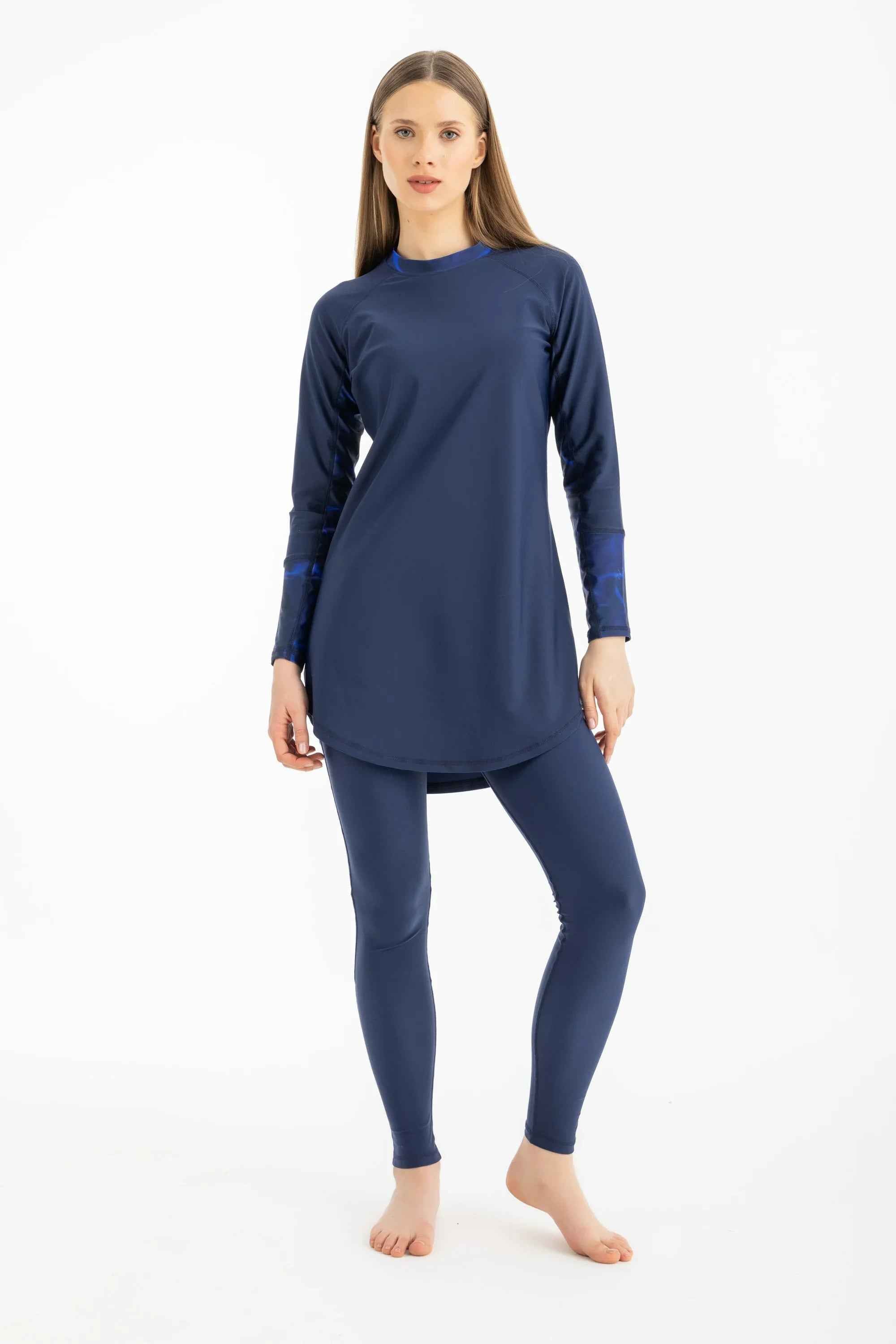 Ocean Sense Swimsuit - Midnight Blue - Libra Sport