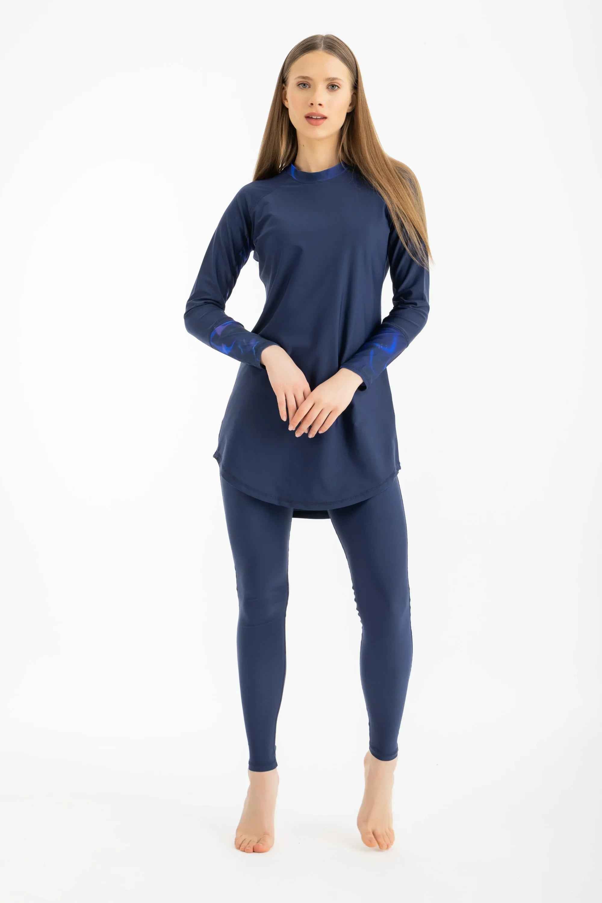 Ocean Sense Swimsuit - Midnight Blue - Libra Sport