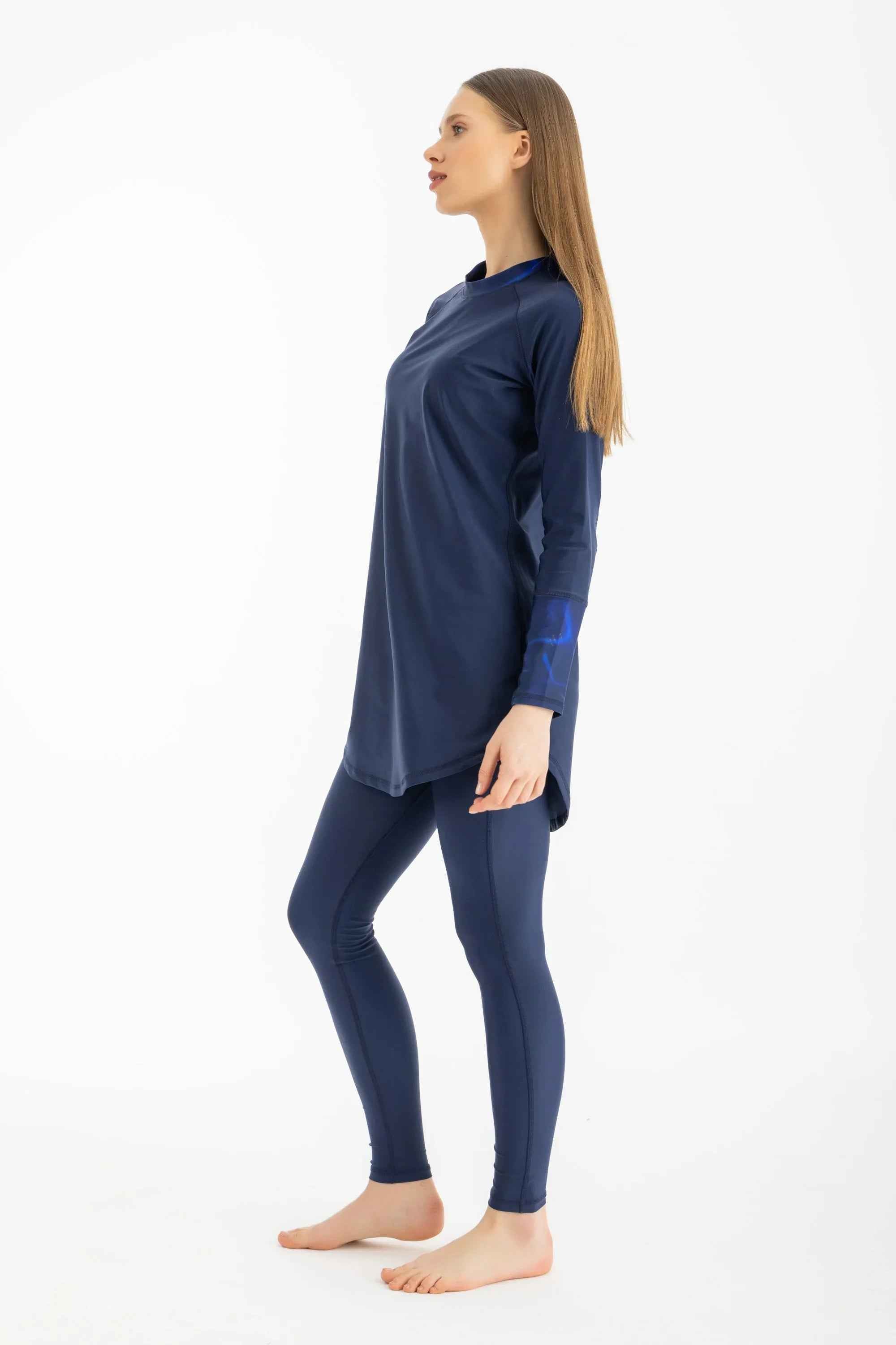 Ocean Sense Swimsuit - Midnight Blue - Libra Sport