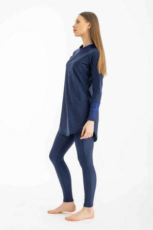 Ocean Sense Swimsuit - Midnight Blue - Libra Sport