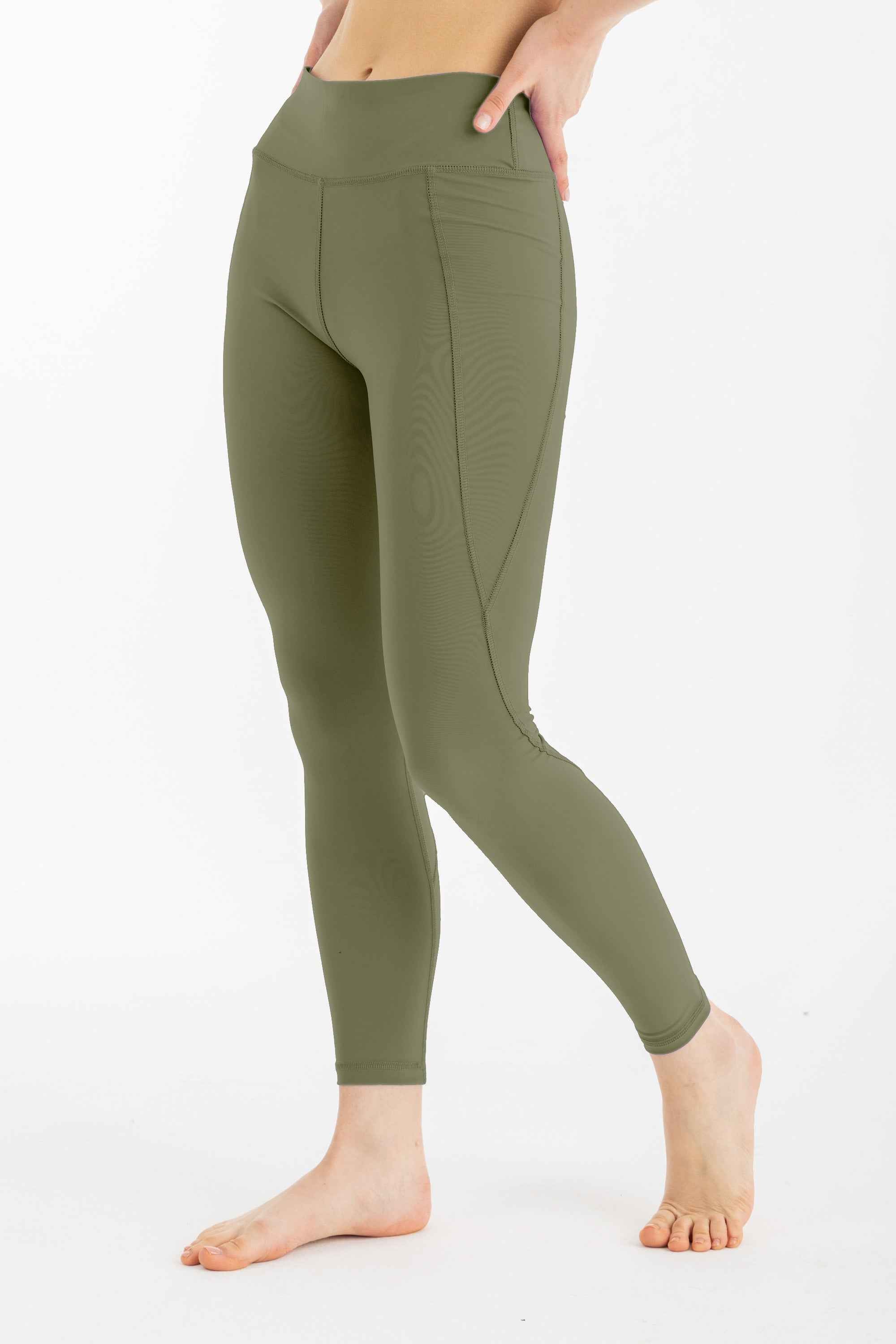 Swim Leggings -Loden Green - Libra Sport