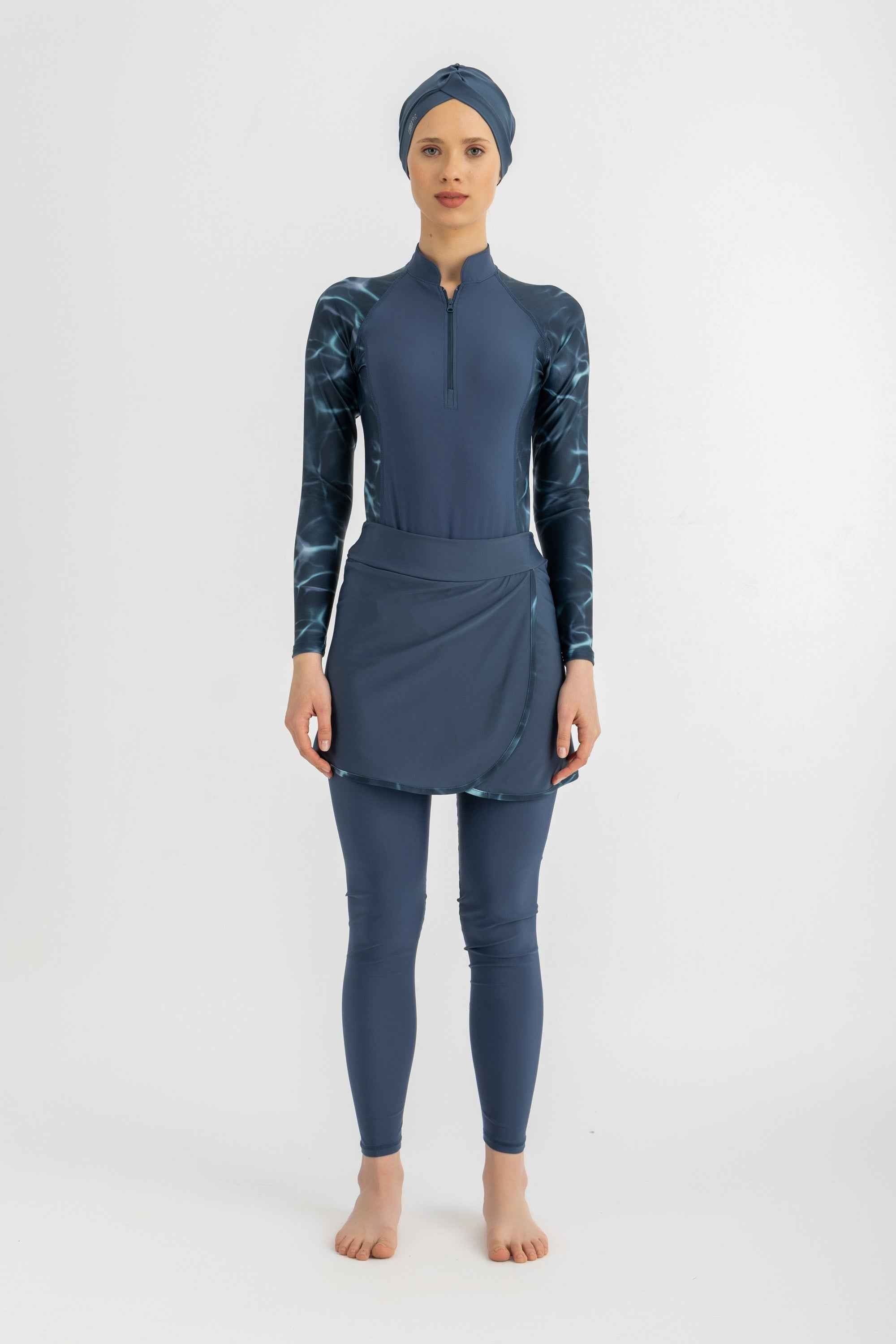 Feel Free Swimsuit - Deep Green - Libra Sport