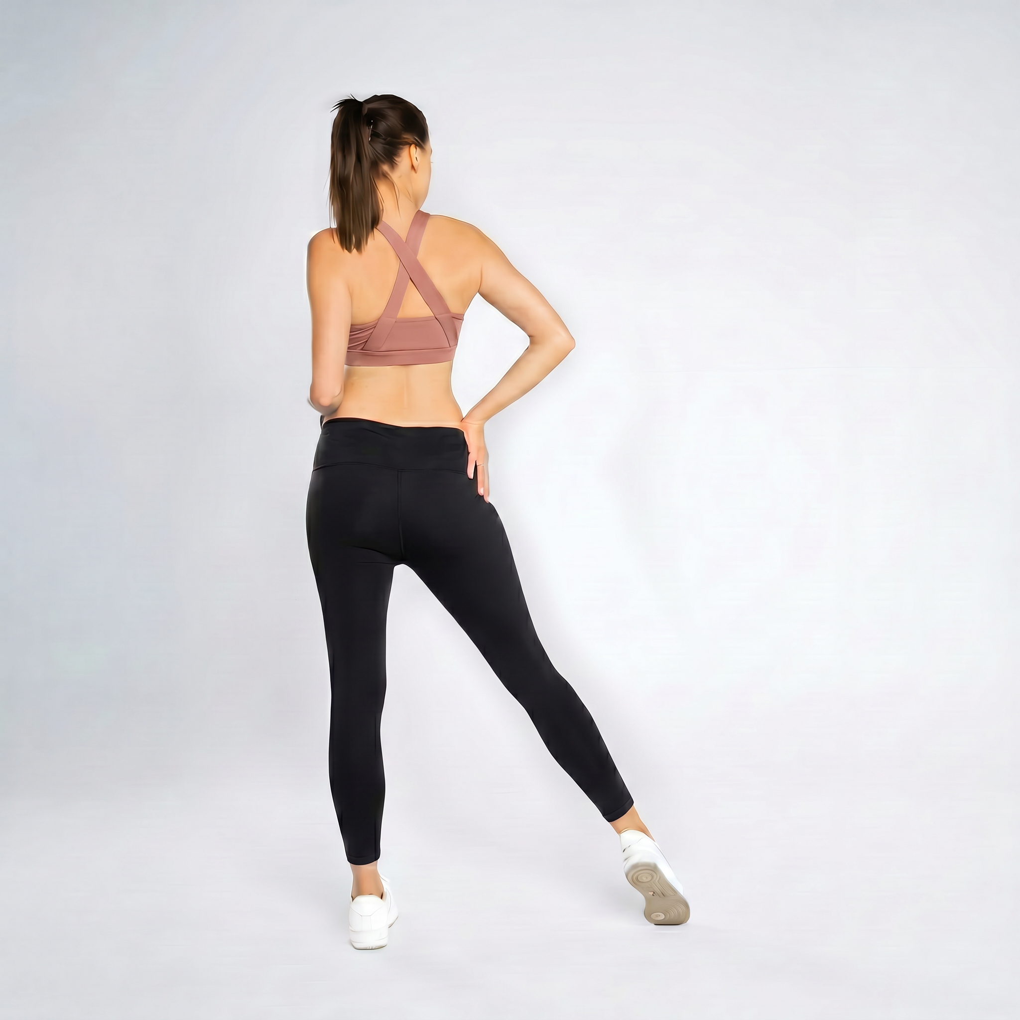 Compression Swim Bra - Italian Clay