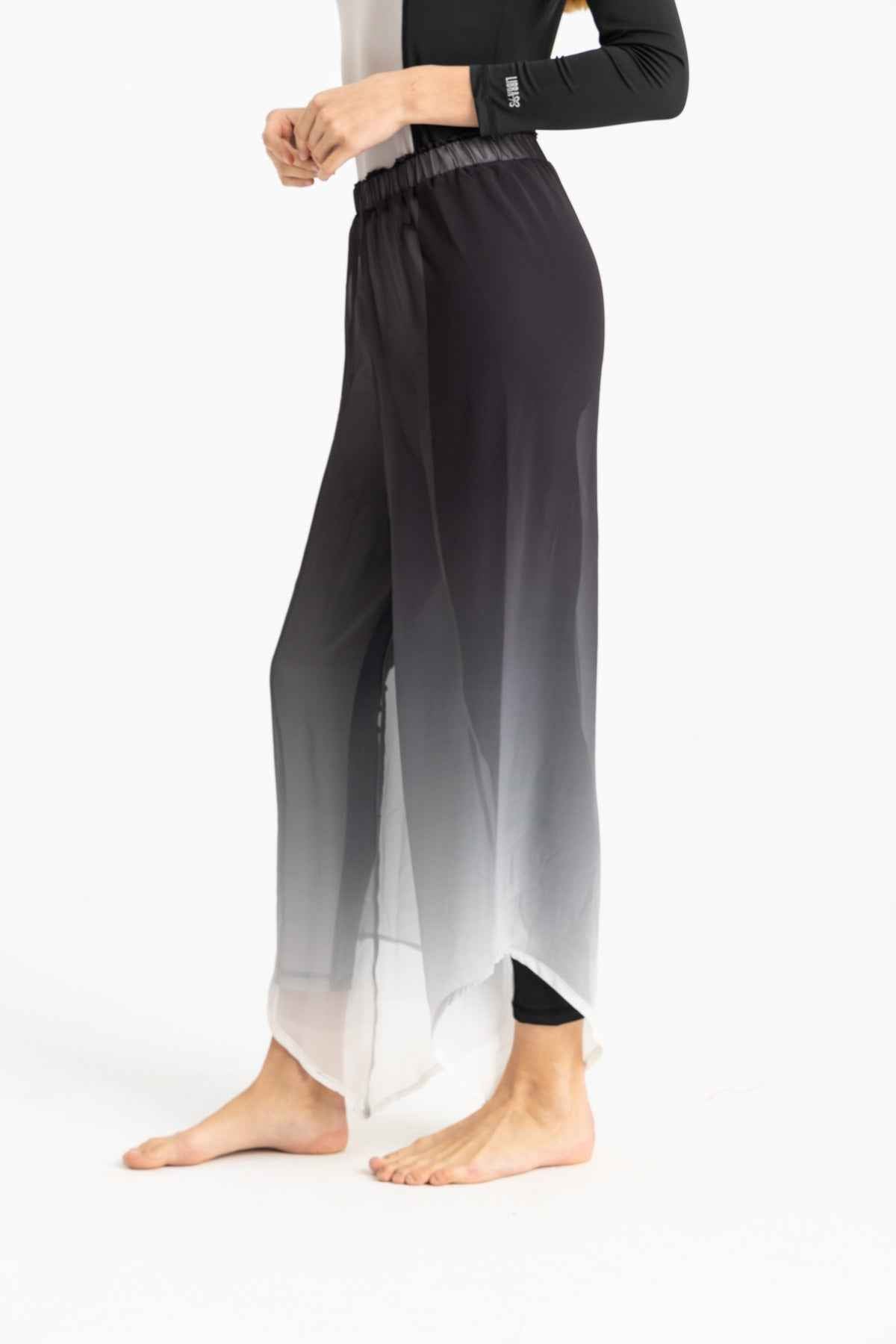 Cover Up Pants - Gradient Black - Libra Sport