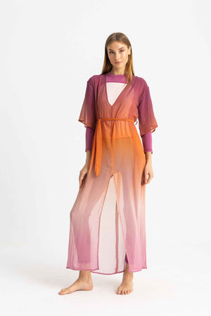 Cover Up Dress - Gradient Sunset - Libra Sport