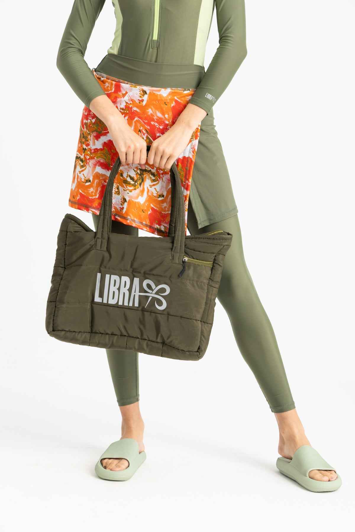 Beach Slides - Green Mint - Libra Sport