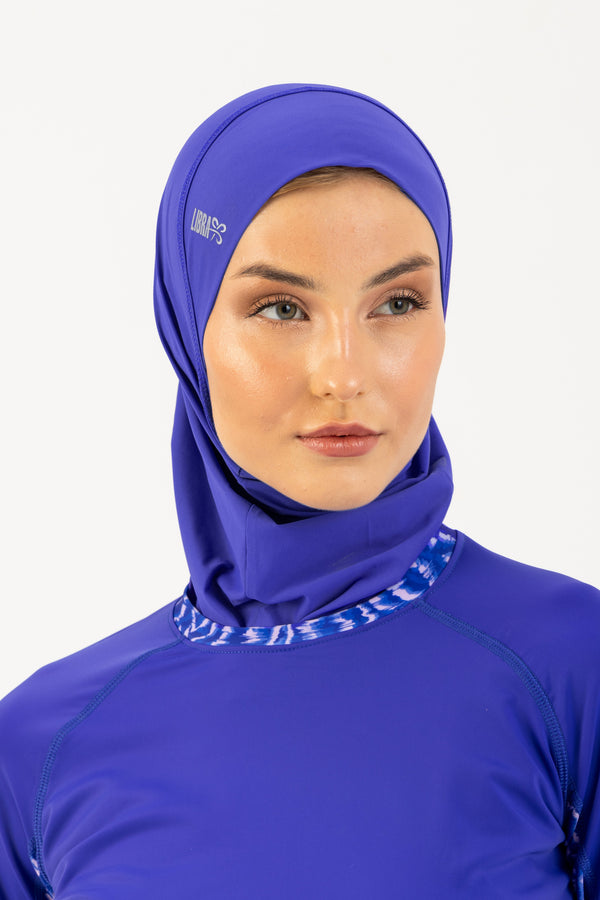 Ultra-Fit Swim Hijab - Stone Blue