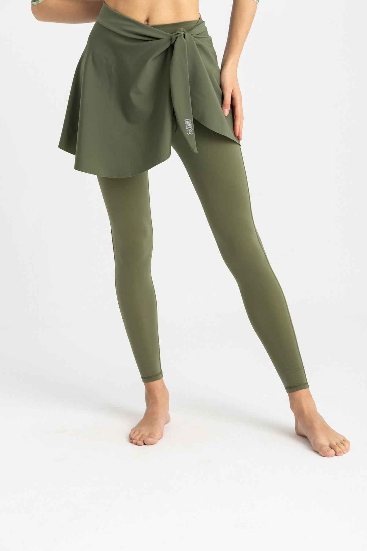Wave Cover-Up Skirt - Loden Green - Libra Sport