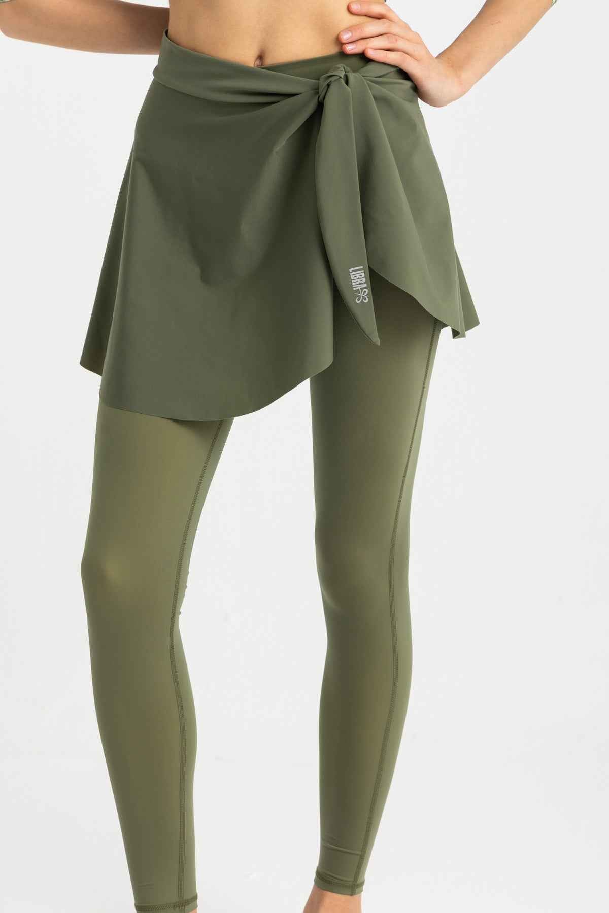 Wave Cover-Up Skirt - Loden Green - Libra Sport